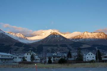 landscape in the mountains