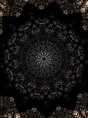 Psychedelic Mandala Pattern - hlninha