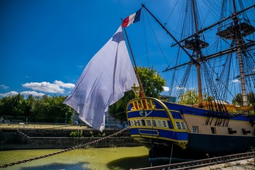 L'Hermione. © Bernard GIRARDIN