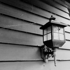  Lamps at abandoned houses that are idle for a long time.