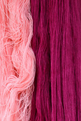 Cotton yarn at Thailand