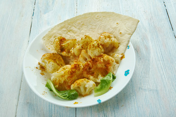 Spicy Roasted Cauliflowe