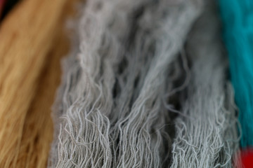 Cotton yarn at Thailand