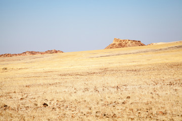 Naklejka na ściany i meble Damaraland, Namibia, a vast semi desert arid region in Namibia.