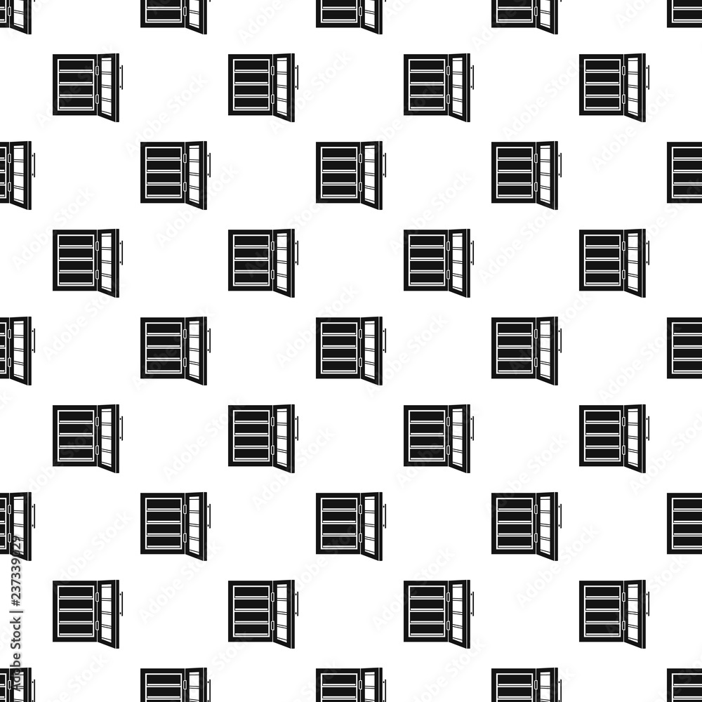 Poster glass door fridge pattern seamless vector repeat geometric for any web design