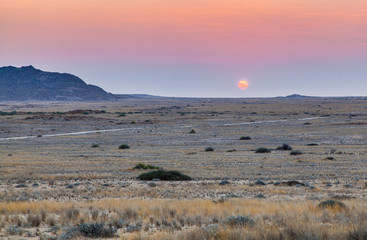 Fototapeta premium Damaraland, Namibia, a vast semi desert arid region in Namibia.