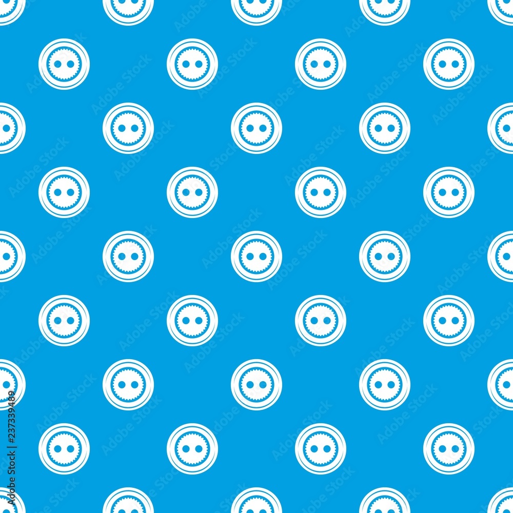 Poster fabric button pattern vector seamless blue repeat for any use