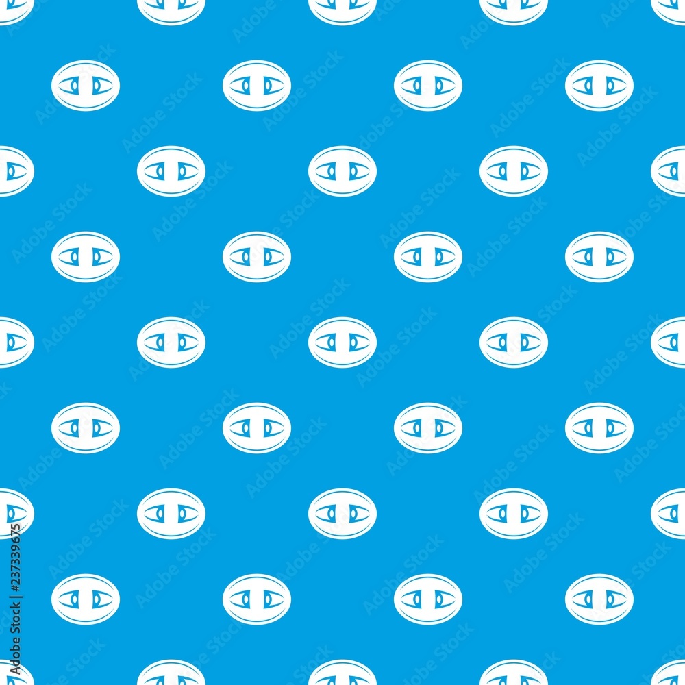 Poster textile button pattern vector seamless blue repeat for any use