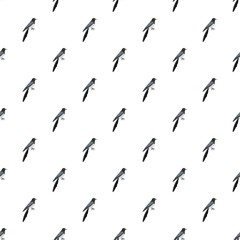 Magpie pattern seamless vector repeat for any web design
