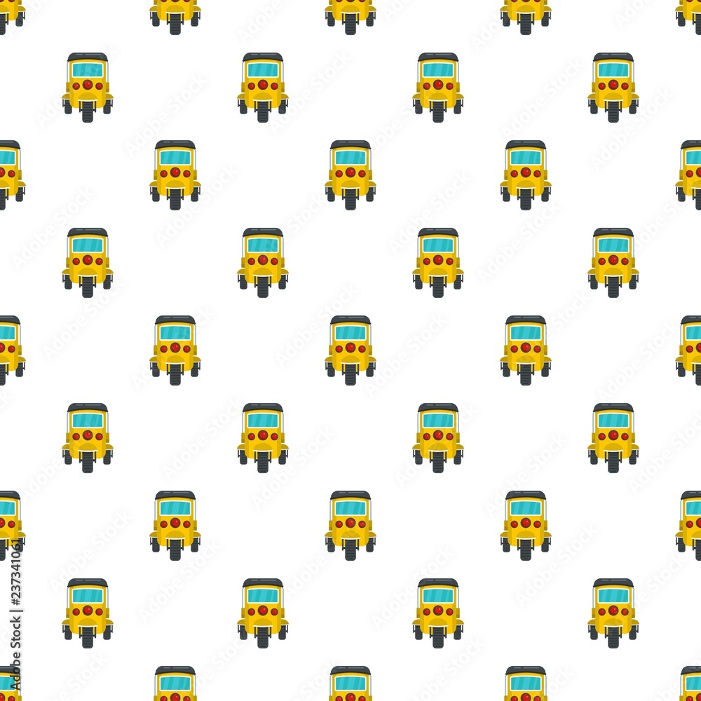Poster city taxi pattern seamless vector repeat for any web design