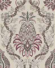 Seamless Pattern : Paisley Style