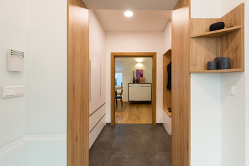 Fototapeta premium Entrance hall of modern house
