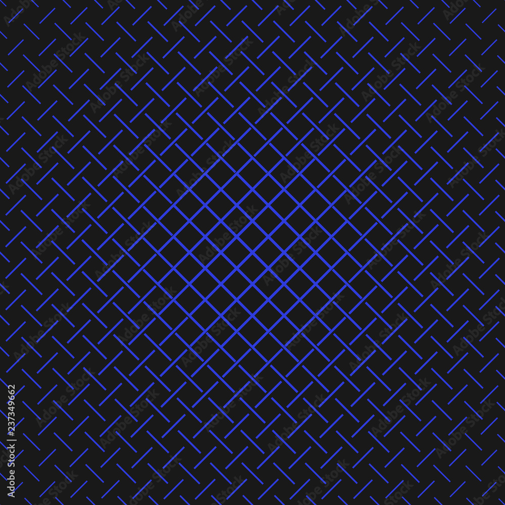 Poster blue and white abstract geometric halftone stripe pattern background - vector graphic design from li