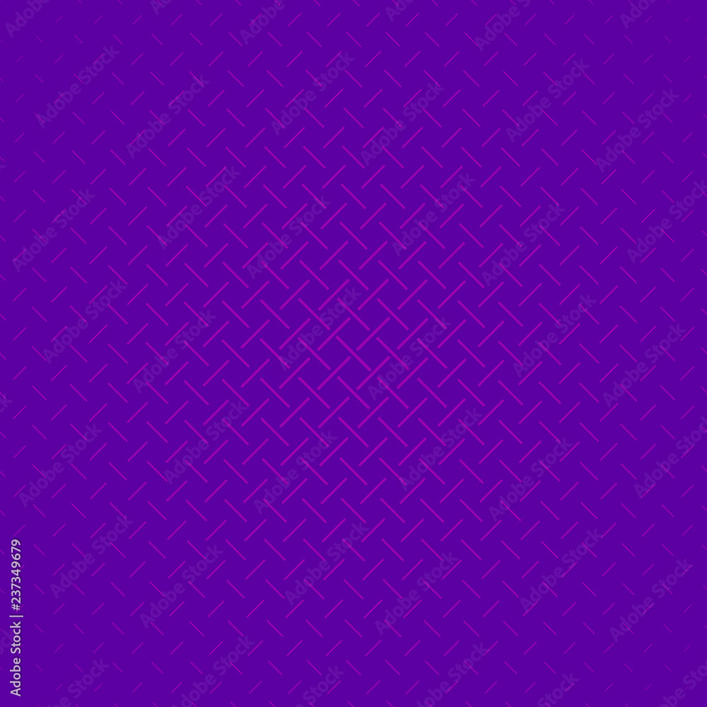 Poster purple geometric abstract halftone stripe pattern background - vector illustration from short lines