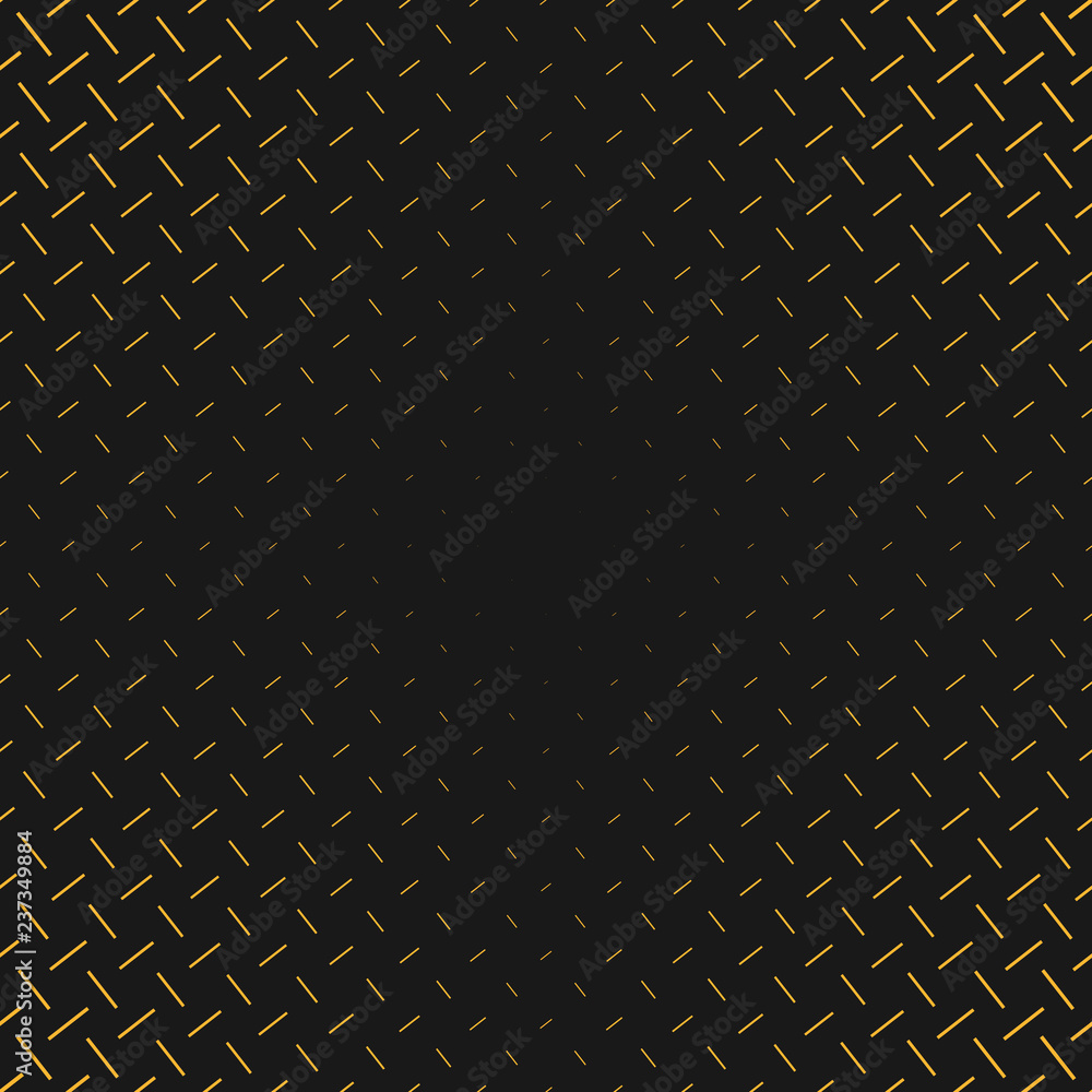 Poster retro halftone pattern background - vector design from short stripes