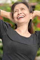 Diverse Female Senior And Freedom