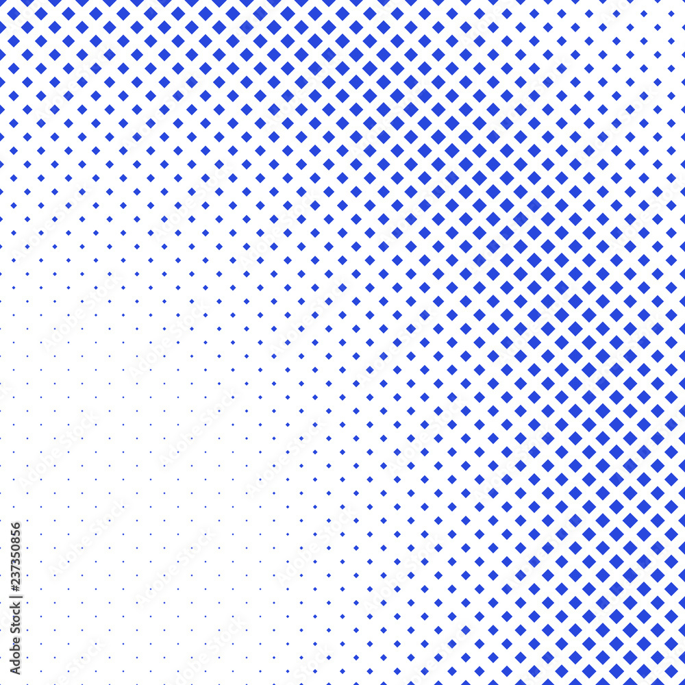 Poster geometric abstract halftone square pattern background - vector graphic