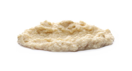 Horseradish sauce isolated on white background