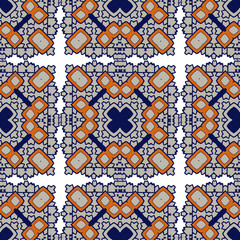 Gorgeous seamless pattern Azulejo