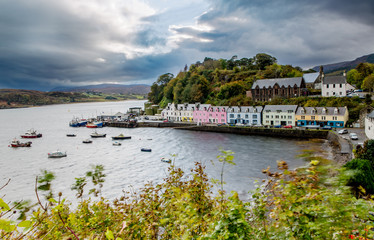 Colorful Houses in Portree