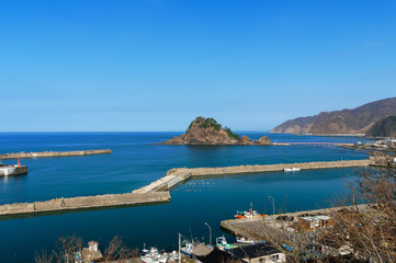 【山形県鶴岡市】由良海岸は出羽三山の開祖の上陸を八人の乙女が出迎えたと伝えられたとされる伝説の地