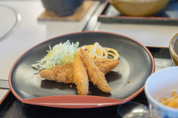 fried fish and chips