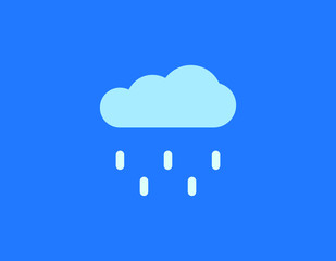 Cloud and rain background