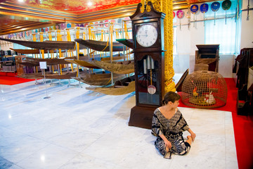 Asian Female model poses for pictures in Bangkok, Thailand