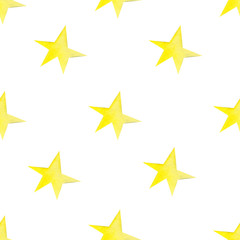 Seamlesswatercolor star pattern