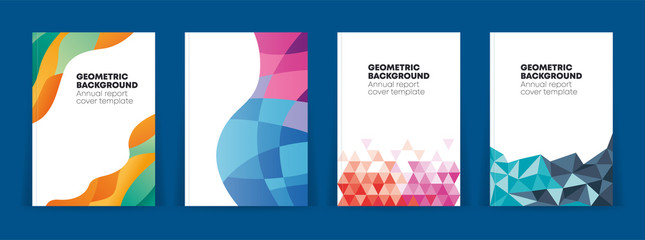 Modern abstract cover template.