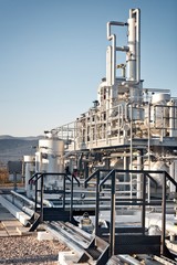 oil refinery plant