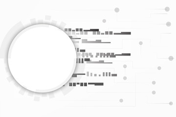 Blockchain Technology connect together concept background eps10.