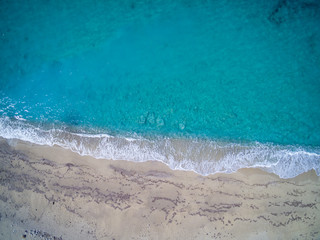 View of a drone at the  Beach