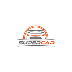 Super cars logo design template inspiration