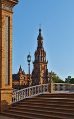 Spain Square in Seville, Spain