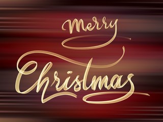 Merry Christmas handwriting calligraphy good use for any design you want.