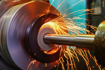 Production of parts in the metalworking industry, finishing on an internal steel surface grinding...
