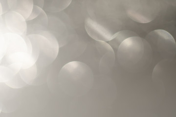 Gray Christmas or New Year festive background