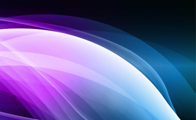 Abstract colorful wavy background