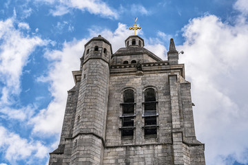 Saint-Paul-Notre-Dame-of-Miracles Church - French Catholic church located in Orleans, Loiret department, Center-Val de Loire region. St. Paul's Tower, completed in 1627.