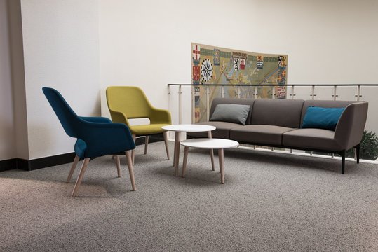 Modern Business Initerior, Colorful but Design