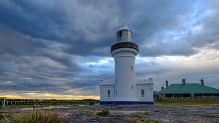 Point Perpendicular Light in the Beecroft Weapon Range in Jervis Bay, NSW, Australia