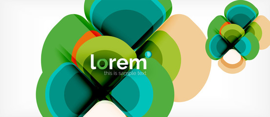 Geometric modern abstract background