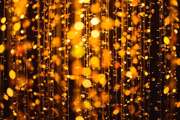 Bokeh background with .gem and Christmas Lights  By Len 85 mm. d