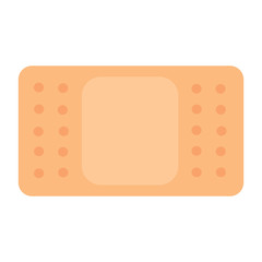 Vector of a rectangular band-aid