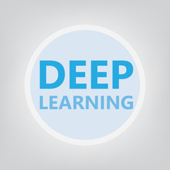 Deep learning concept- vector illustration