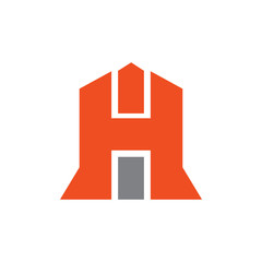 H letter logo design vector template