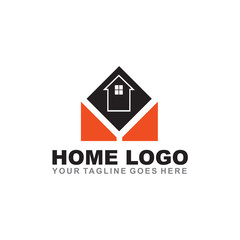 Home logo design vector template