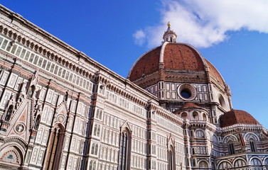 Fototapeta premium View of the cathedral of Florence, Italy