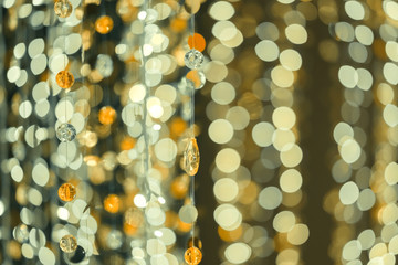 Bokeh background with .gem and Christmas Lights  By Len 85 mm. d